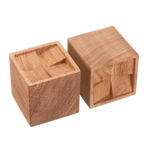 Difusor aromático eléctrico de madera uxcell 2 piezas