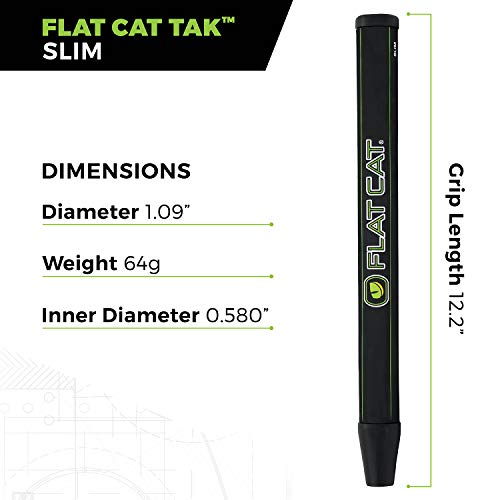 Flat Cat FCTAKSLM, Unisex-Adult, Lime Nero, Taglia...