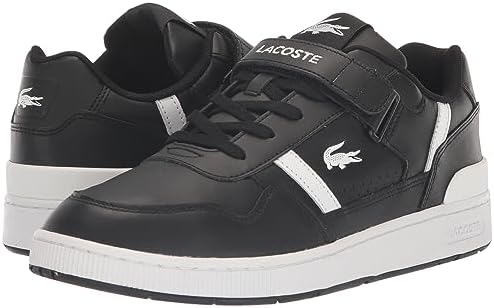 Lacoste Men's T-Clip VLC 223 1 SMA Sneaker, BLK/WHT, 9.5 | Image 6