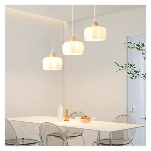 Lumière suspendue en verre de haute qualité avec douille E27 - 7