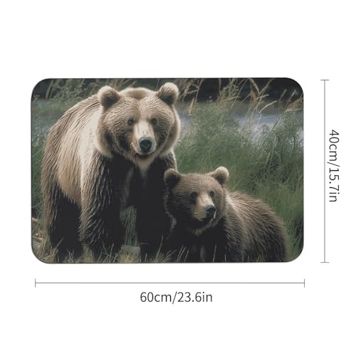 Tapis absorbant l'eau pour entrée glissante - Tapis de sol antidérapant