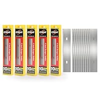 20 Lame Raschietto In Acciaio Carbonio - 100mm Per Pulizia Vetri, Vernici E Adesivi - Set Completo Con Scatola - Foto 4