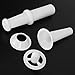 Kitchen Aid Meat Grinder Attachment,Food Pusher for Meat Grinder Sausage Filler, Replacement for 7# Meat Grinder Sausage Attachment for Mixer (4 Pcs)