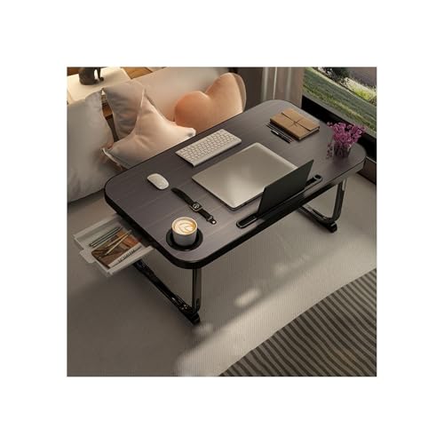 JHIAADEY Bureau de lit for ordinateur portable, bureau for ordinateur portable – Table pliable for ordinateur portable for lit et canapé, support portable...