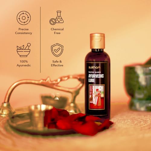 Image of Ayurvedic Lube 100ml | As Seen On Shark Tank | Natural Water Based Lubricant Gel | Made with 21 Organic Herbs | pH Balanced | Non-Sticky and Stain-Free