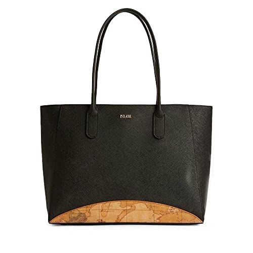 Sac milano city Alviero Martini grand volume LGS249407 noir avec zippe