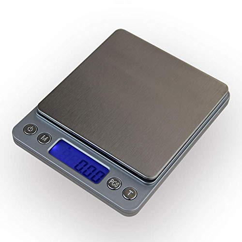 Báscula Digital Portátil Mini con LCD 500g x 0.01g miniatura 1
