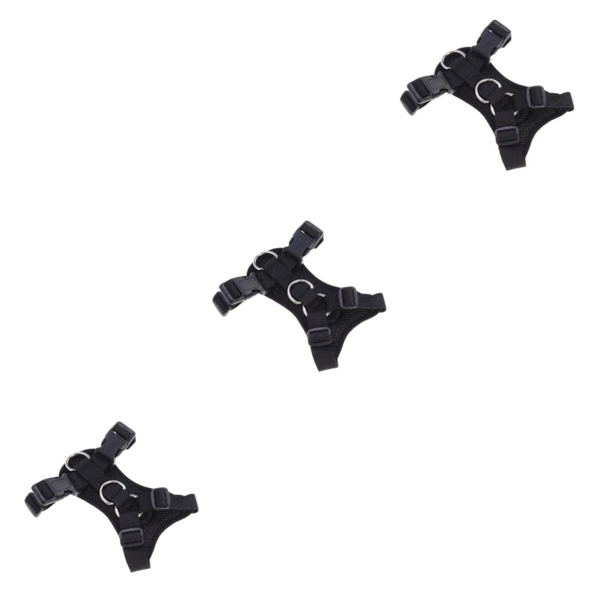 Mesh pour chien réglable noir XS pour des promenades sereines et confortables en ville