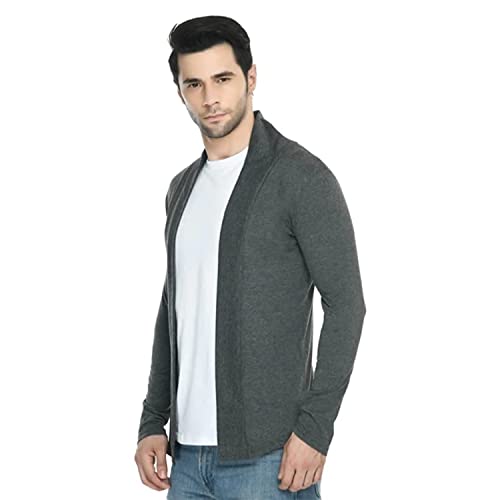 Image of Premium Men's Cotton Open Shrug | Full Sleeve Cotton Open Long Cardigan for Men | Best for Casual Wear, Fashion Wear.