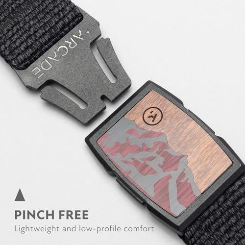 Arcade Experience Unisex Belt, Heavy Duty Elastic Webbing, Non-Metal Travel Friendly Buckle2