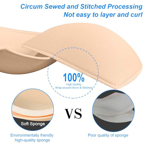 Image of URSMART Bra Pads Inserts, Bra Cups Inserts,Removable Breathable Push up Bra Inserts for Sports Bra or Bikini Tops