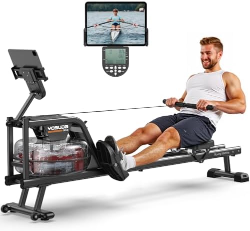 YOSUDA Magnetic/Water Rowing Machine for Home - Rower Machine Use...