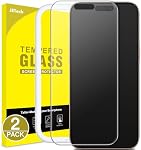 JETech Matte Screen Protector for iPhone 16 Pro Max 6.9-Inch, Anti-Glare 9H Tempered Glass Film, Anti-Fingerprint, Smooth Touch, Easy Installation, Case-Friendly, 2-Pack