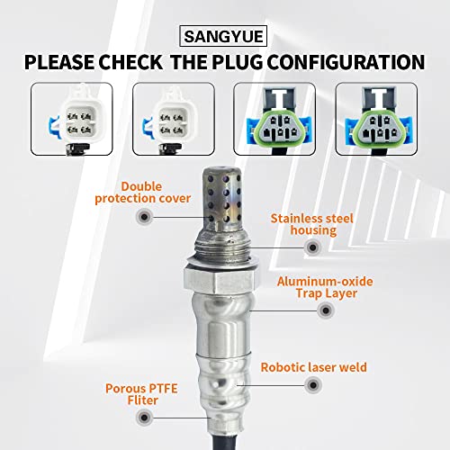 4 Sensores de Oxígeno para GMC Acadia y Buick Enclave miniatura 3