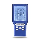 Festnight Multifunctional CO2 ppm Meters Mini Carbon Dioxide Detector Gas Analyzer Protable Air...