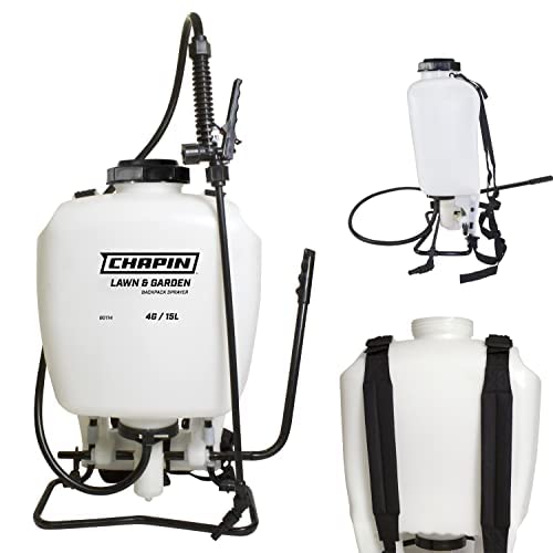 Chapin 60114 4Gallon Poly Backpack Sprayer with 3Stage Filtration