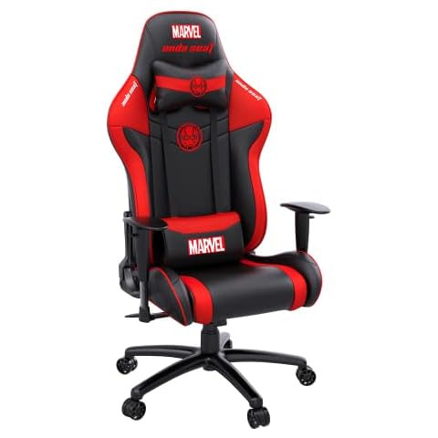 Anda Seat Jungle Pro Special Edition Gaming Chair Black - Premium Ergonomic Office Desk Chairs Leather with Neck and Lumbar Back Support Pillow Gaming Seat - Gaming Chairs for Adults and Teenagers Cover
