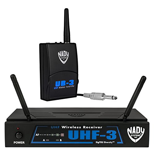 Nady UHF-3 Wireless Instrument/Guitar System w/True Diversity