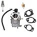 SAKITAM Carb kit for McCulloch FG5700 FG6000 FG5700AK FG5700BK FG6000MA FG6000MK FG7000MA QJ182 QJ188 11HP 13HP Portable Generator 032600Q03F000 032600Q02F000 0QJ182QDP09 Air Fuel Filter Tune Up Kit