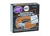 Harvey's 004375 Extender Wax Ring with Flange, Light To Dark Brown