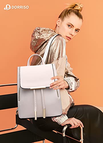 DORRISO Zaino Donna Moda Pelle PU Borsetta Viaggio...