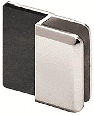 Chrome Beveled Style Frameless Shower Door Stop