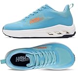 HQHEMO Women Wide Toe Box with Arch Support Walking Tennis Shoes Zero Drop Wide Width Sneakers for Running Lightweight Athletic Shoes