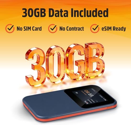 Image of Solis Edge 5G Hotspot Device, Bundle Includes Lifetime Data (12GB Per Year) and 30GB Global Data, WiFi in 140+ Countries, Access 300+ Mobile Carriers, Portable Internet by SIMO