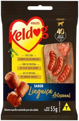 Bifinho Kelco Keldog Mini Linguiça Artesanal 55g
