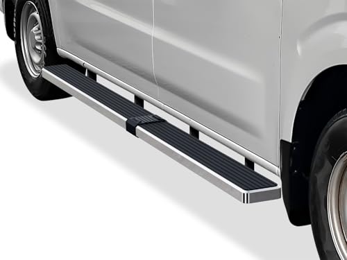 Estribos Tuxtreme 6 pulg Acero Inox Nissan NV 2012-2021 miniatura 1