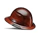 LIFT SAFETY CSA DAX Full Brim Hard Hat | Triple-Reinforced Fiber-Resin Shell, Oversized Ratcheting Fit Dial & Moisture-Wicking Liner | Natural