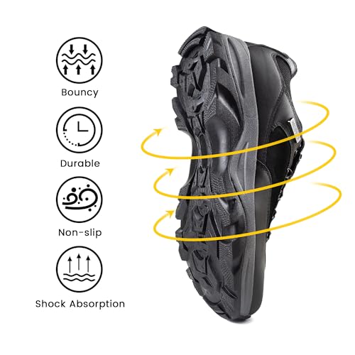 Image of CC-Los Men's Waterproof Chukka Boots, Hiking Ankle Boot for Outdoor Walking