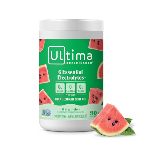 Stay Salty: A Practical Guide to Electrolytes and Hydration Ultima Replenisher Daily Electrolyte Powder Drink Mix – Sugar Fre...