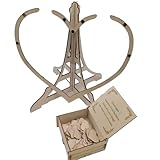 Ensemble complet : cette boîte de dépôt de livre de mariage en forme de cœurs est livrée avec tout ce dont vous avez besoin pour une expérience de livre de mariage mémorable et unique