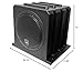 Wet Sounds Stealth AS-10 500 watts Active Subwoofer Enclosure with Creative Audio Panel Tool Kit