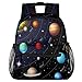 AUUXVA Kids Backpack Galaxy Solar System Toddler Shoulder Travel School Bags