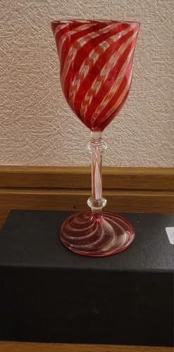 ヴェネチアン リキュールグラス 赤 ワイングラスのサムネイル