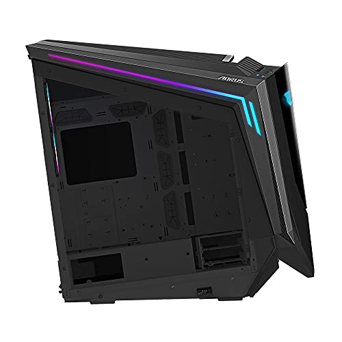 GIGABYTE AORUS C700 GLASS Boîtier PC – Grand tour prend en charge jusqu'à E ATX & radiateurs de 420 mm 5 ventilateurs 120 mm préinstallés USB 3.1 Type C RGB Fusion Neuf - vue 10