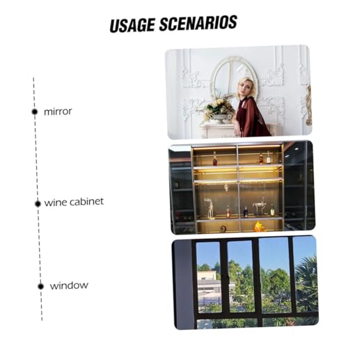 Image of 25 Sets Heavy Duty Mirror Clips Anchors Glass Panel Retainer Hardware for Wardrobe and Bathroom Installation No Drill Required