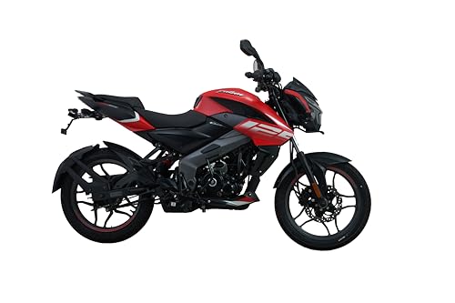 Image of Bajaj Pulsar Ns 125 Ug Motorcycle /Motorbike - Burnt Red & Satin Black - Ex-Showroom