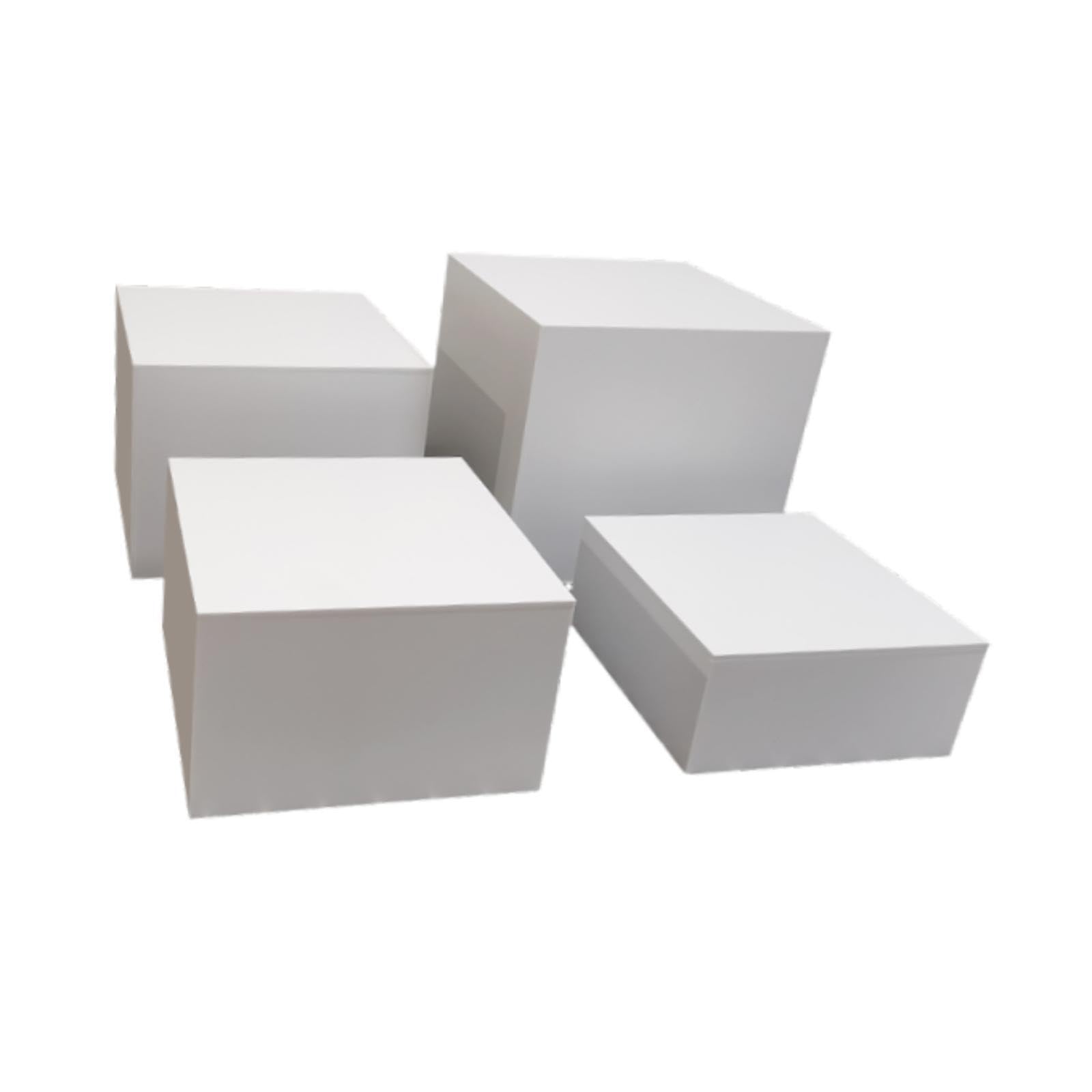 Alzate per buffet, decorazioni in acrilico, tavolo da buffet, espositore Per unico per caramelle con fondo cavo per ospitare eventi, alzate ad incastro, decorazioni, organizzatori, figure.