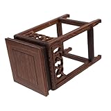 Support de pot de fleurs en bois - capacité suffisante : avec capacité, ce support peut accueillir plusieurs pots et articles de toilette, vous ainsi de disposer de suffisamment d'espace pour garder vos articles bien organisés et facilement accessibles, supports de jardinières décoratifs