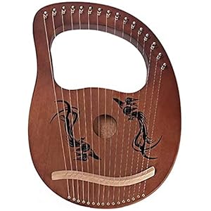 AACXRCR Harp Harp 16-String Harp is geschikt for beginners en snaarinstrumenten for volwassenen (kleur: B) (Color : B)