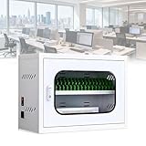 SHUMIAO Portable Cellphone Charging Locker, Phones Organized Cabinet,Lockable Phone Charging Station,Mobile Cabinet with 6 to 60 USB Ports,for School Restaurant Office Church Airport Gym 20Slot