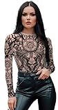 MAILLOT AVEC EFFET TATOUAGES - Taille 38-40 M. Parfait pour créer un look audacieux et original lors de fêtes costumées, carnavals ou événements à thème. Idéal pour compléter ton costume et te démarquer lors de tes soirées.