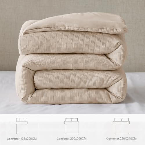 Image of Whale Flotilla Coverless Double Duvet 7.5 Tog Lightweight Textured Quilt