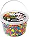 The Beadery Ultra Kandi Rave Bead Neon Bucket, Multicolor