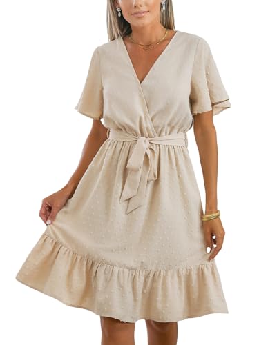Robe d'été pour femme fluide longueur genou pour rester fraîche malgré la chaleur