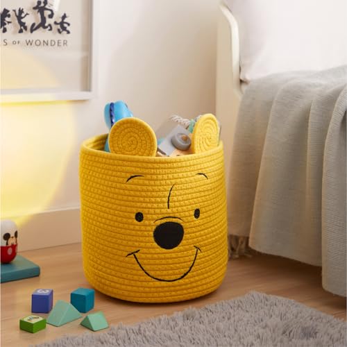 Panier de rangement en corde Disney Winnie l'ourson bac sans angle