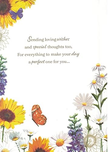 EXTRA LARGE TO A SPECIAL MUM MOTHER'S DAY CARD. 8 PAGE INSERT 12 X 8 INCHES